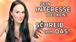 Emotionales Interesse wecken beim Mann - Schreib ihm das! | Petra Fürst