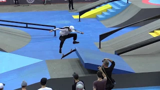 Егор Кальдиков qualification @ WORLD CUP SKATEBOARDING MOSCOW 2017