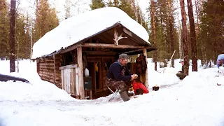 100 КМ ПО ТАЙГЕ НА БУКСЕ! / ОСТАВИЛИ ЖЕРЛИЦЫ НА НОЧЬ, ЧТО С НИМИ? / ИЗБА В ТАЙГЕ / РЫБАЛКА ХАРИУСА