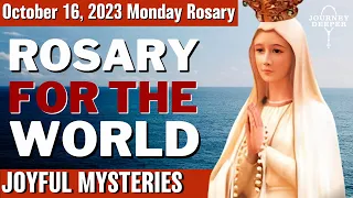Monday Healing Rosary for the World October 16, 2023 Joyful Mysteries of the Rosary