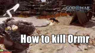 How to kill Ormr God of War Ragnarok
