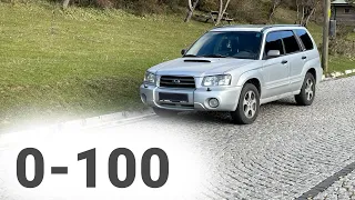 2003 Subaru Forester XT Acceleration 0-100