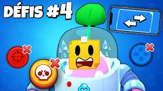 J’ai tenté de réussir 5 DÉFIS IMPOSSIBLES avec mon NOUVEAU TÉLÉPHONE... (Brawl Stars)