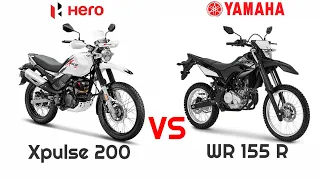 Yamaha WR 155 R VS Hero Xpulse 200 _Detailed Comparison_Mileage_Top Speed_Price_BIKE INFORMER