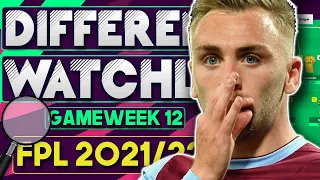 FPL GAMEWEEK 12 BEST DIFFERENTIAL PLAYERS | GW 12 | Fantasy Premier League Tips 2021/22