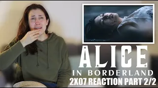 ALICE IN BORDERLAND 2X07 REACTION PART 2/2