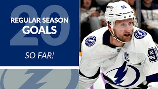 Steven Stamkos' First 20 Goals of 22/23 NHL Regular Season