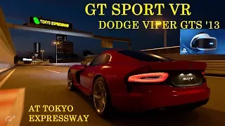 GT SPORT PSVR Dodge Viper GTS '13 N600 at Tokyo Expressway