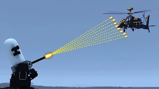 Air Defense System Shooting Down Incoming Helicopters - C-RAM - Russia vs Ukraine - Tandav - ArmA 3