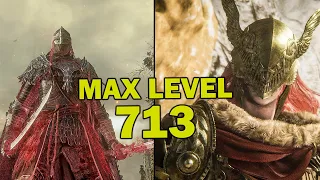 Elden Ring - MAX LEVEL 713 VS Malenia Blade Of Miquella Gameplay