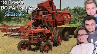 "od Zera do Farmera" #9 [S2]😱 Czas na Pierwsze Żniwa! Vistula w akcji! Naprawiliśmy silos! 🔥 MST