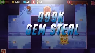 King of Thieves | Semi-Perfect 999k Gem Steal!