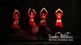 Sandra Odalisca y grupo de fusion  Flamenco Oriental