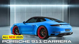 All New 2025 Porsche 911 Carrera: Review - Price - New Interior And Exterior