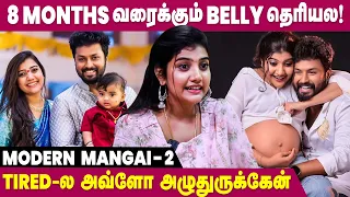 Belly குறைய வயித்த சுத்தி Saree-ய Tight-ஆ கட்டினேன் - Actress Abinavya Interview | Kayal Serial