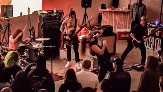 CIVEROUS live set at Crom's re-release party 2023