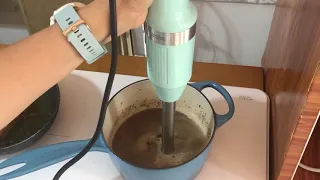 UNBOXING dan REVIEW KITCHENAID HAND BLENDER ICE BLUE