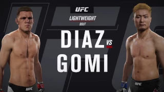 EA UFC 2 - Quick Fight - Nate Diaz vs Takanori Gomi (ONLINE GAMEPLAY)