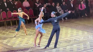 2024 The Open Worlds Blackpool | Rafael Kyu & Dasha Boichenko | Professional Latin | Cha Cha Cha