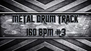 80's Metal Drum Track 160 BPM (HQ,HD)