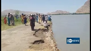 Boat carrying 25 people sinks in Nangarhar river | یک قایق حامل ۲۵ نفر در دریای ننگرهار غرق شد