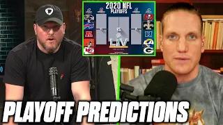 Pat McAfee & AJ Hawk's Picks For The NFL Playoff Divisional Round