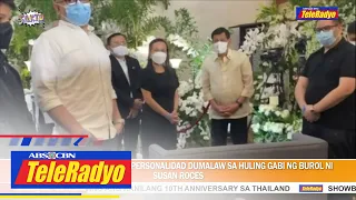 Pang.Duterte at iba pang personalidad dumalaw sa huling gabi ng burol ni Susan Roces | 26 May 2022