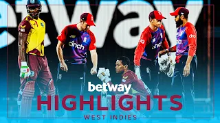 Extended Highlights | West Indies v England | An INCREDIBLE Final Over! | 2nd Betway T20I