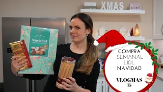 🎄COMPRA SEMANAL NAVIDEÑA LIDL🔴VLOG+15 //FAMILIABOMBONASO