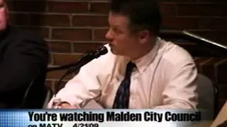 Malden City Council 4/21/09