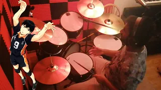 Haikyuu!! To The Top OP 1 (PHOENIX - BURNOUT SYNDROMES) Drum Cover - JD