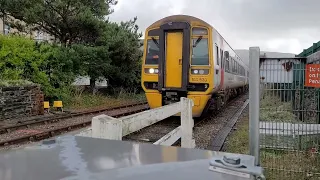 *Night Mode , Auto Raise Failure* Barmouth South Level Crossing