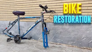 CHEAP BIKE RESTORATION | I Turned A $50 Trash Bicycle Into An Amazing Mountain Bike