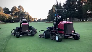 Mowing Fairways at Randpark Club