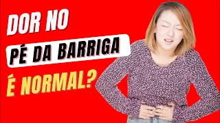 Dor no pé da barriga, o que pode ser?