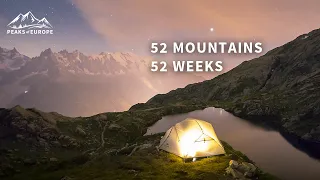 Visiting EVERY country in Europe in 1 year | Peaks of Europe trailer