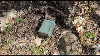 1850's Gold Rush Chinese Opium Box Found While Detecting. Amazing Condition!