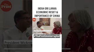 India-Sri Lanka economic reset & importance of China