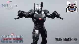 Marvel Legends WAR MACHINE Rhodey The Infinity Saga Captain America Civil War MCU Figure Review