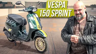 Vespa 150 Sprint - Харлей среди скутеров #МОТОЗОНА №130