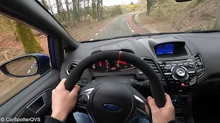 250+HP Ford Fiesta ST MILLTEK POV Test Drive on beautiful roads! - Epic Turbo Sound, Pops and Bangs!