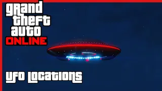 UFO LOCATIONS | GTA Online UFO Locations Event