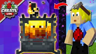 XXL Fortschritt! Mobfarm, Nether & mehr! - Create Live 5 #04