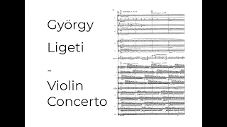 György Ligeti - Violin Concerto (Full Score)