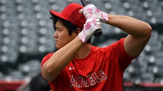 Shohei Ohtani Batting Practice (5/23/2023 in Anaheim)