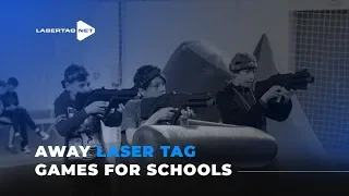 Laser tag games in schools.  Away laser tag tournament!