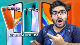 Oficial! Xiaomi lançou os Smartphones MAIS BARATOS do ANO!! REDMI 9A E REDMI 9C! BARATOS DEMAIS! 😱