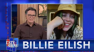 "You're Seeing A Sliver Of My Life At That Time" - Billie Eilish Talks To Stephen Colbert - EXTENDED