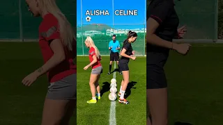 5-BALL SPEED REACTION GAME vs ALISHA LEHMANN 🙈