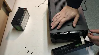 замена аккумулятора APC Back UPS 800 (BX800CI-RS)